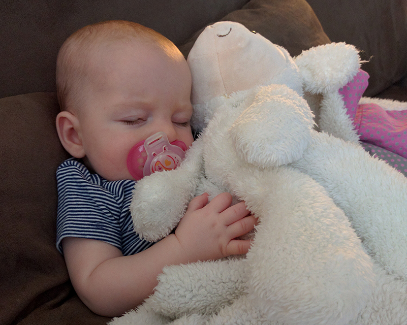 Baby Sleeping Sitting Up After Eating